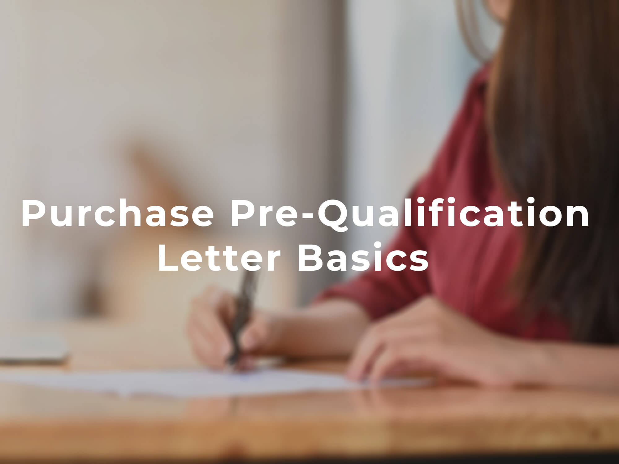 Purchase Prequalification